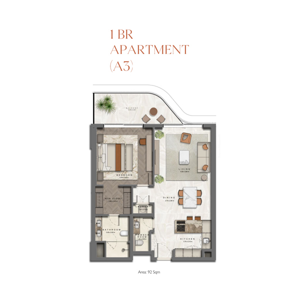 1-Bed-A3