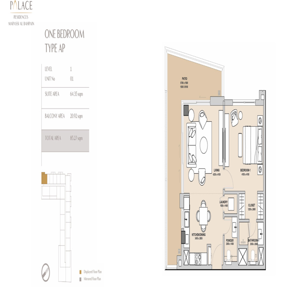 1BR-Type-AP