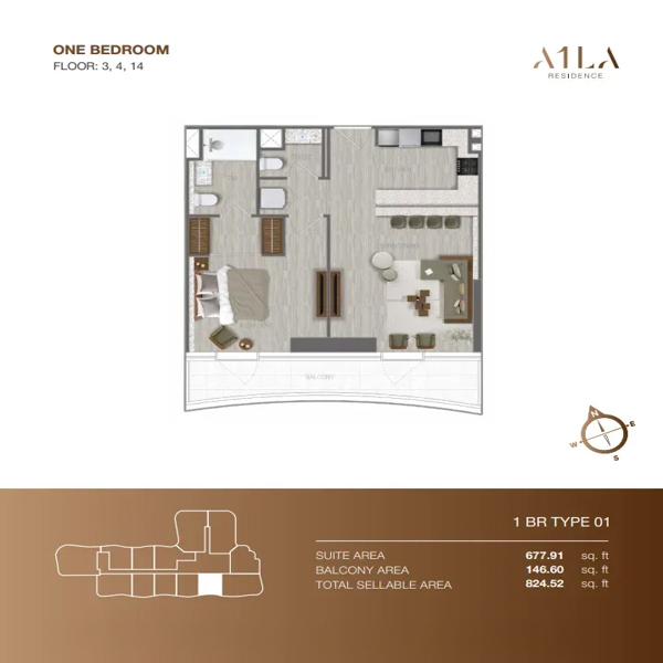 1-Bedroom-Type-01