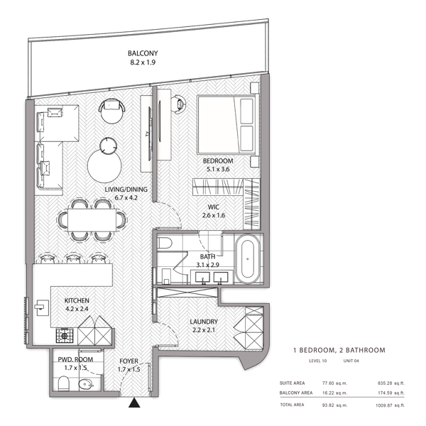 1BR