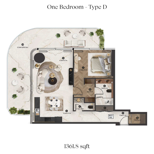 1BR-Type-D