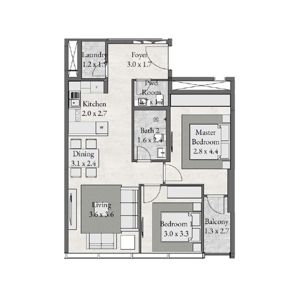 2BR