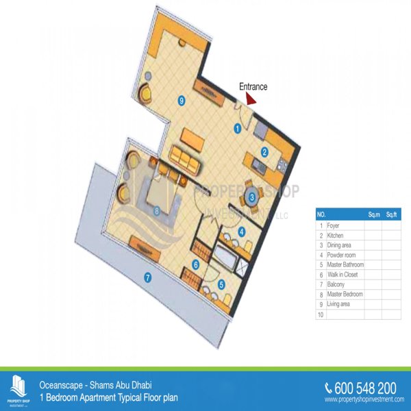 1 Beds