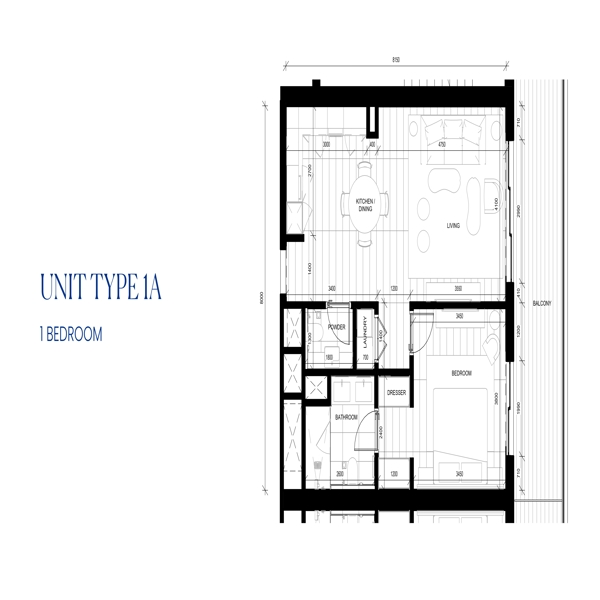 1 Bed