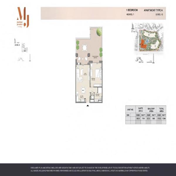1 Beds