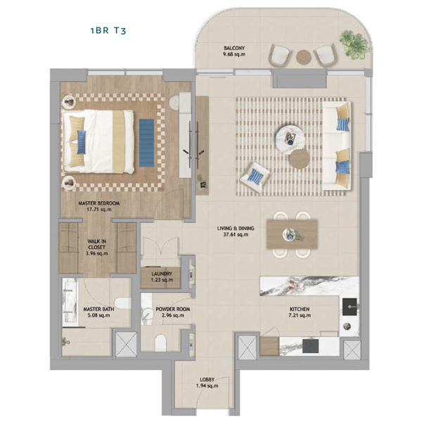 1BR