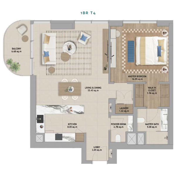 1BR