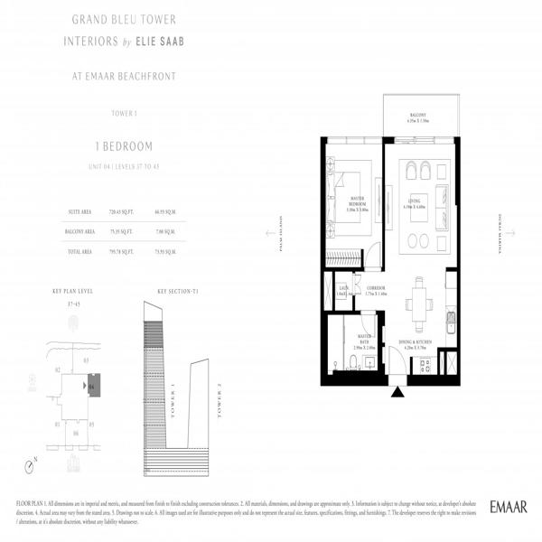1 Beds