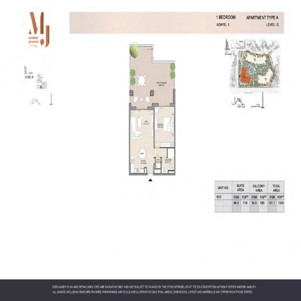 1 Beds