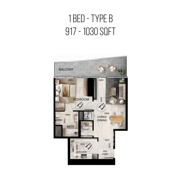1BR-Type-B