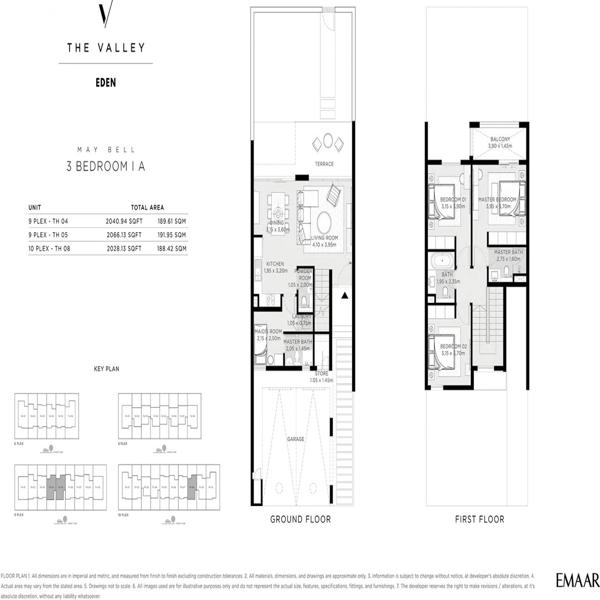 3 Beds