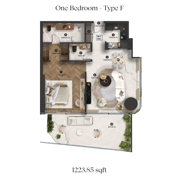 1BR-Type-F
