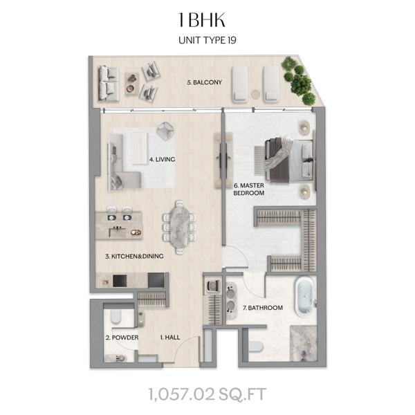 1BR-Unit-Type-19