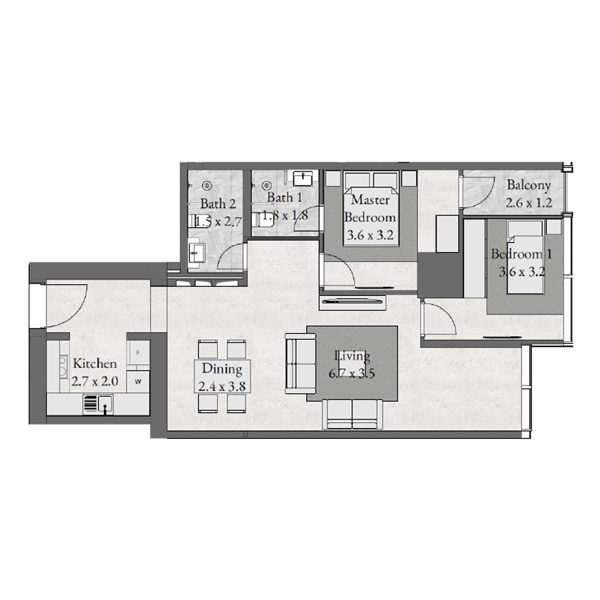 2BR