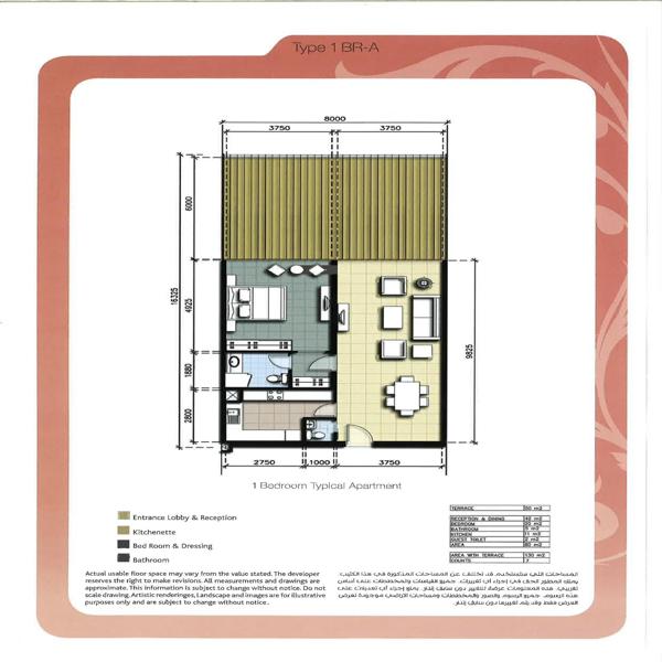 1 Beds