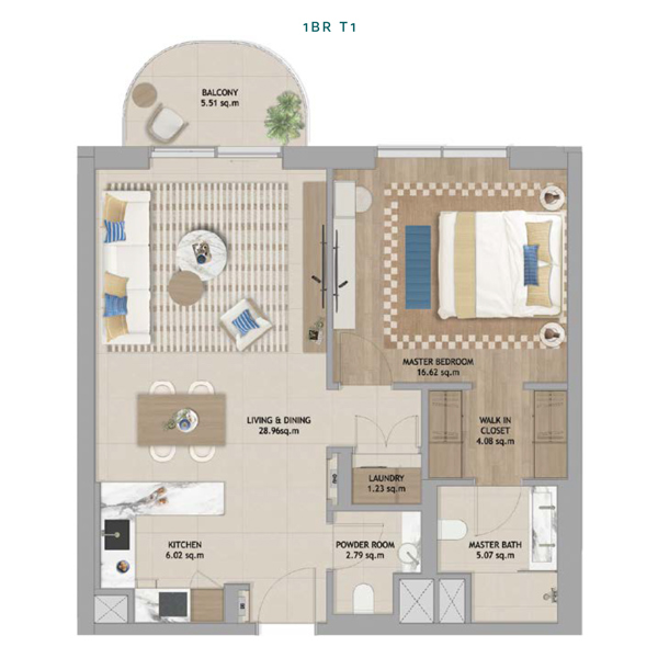 1BR