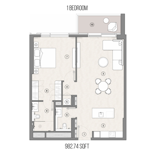 1-Bedroom