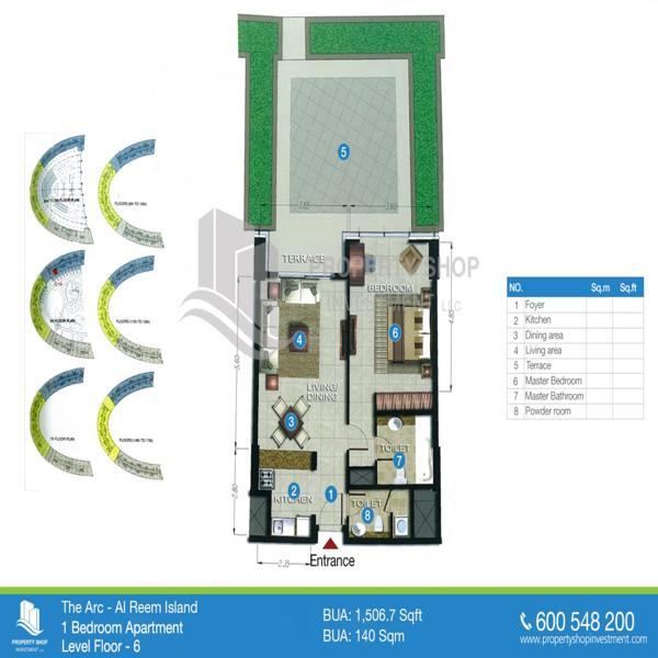 1 Beds