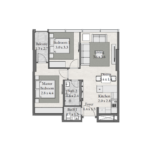 2BR
