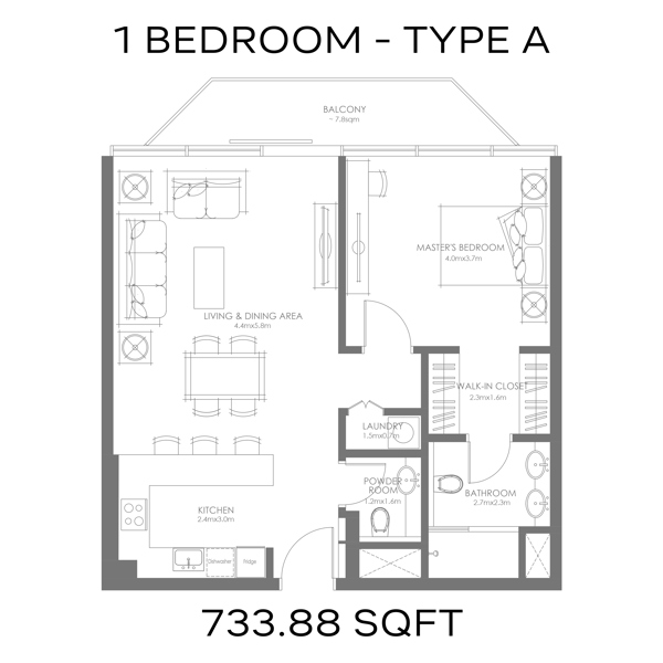 1BR-Type-A